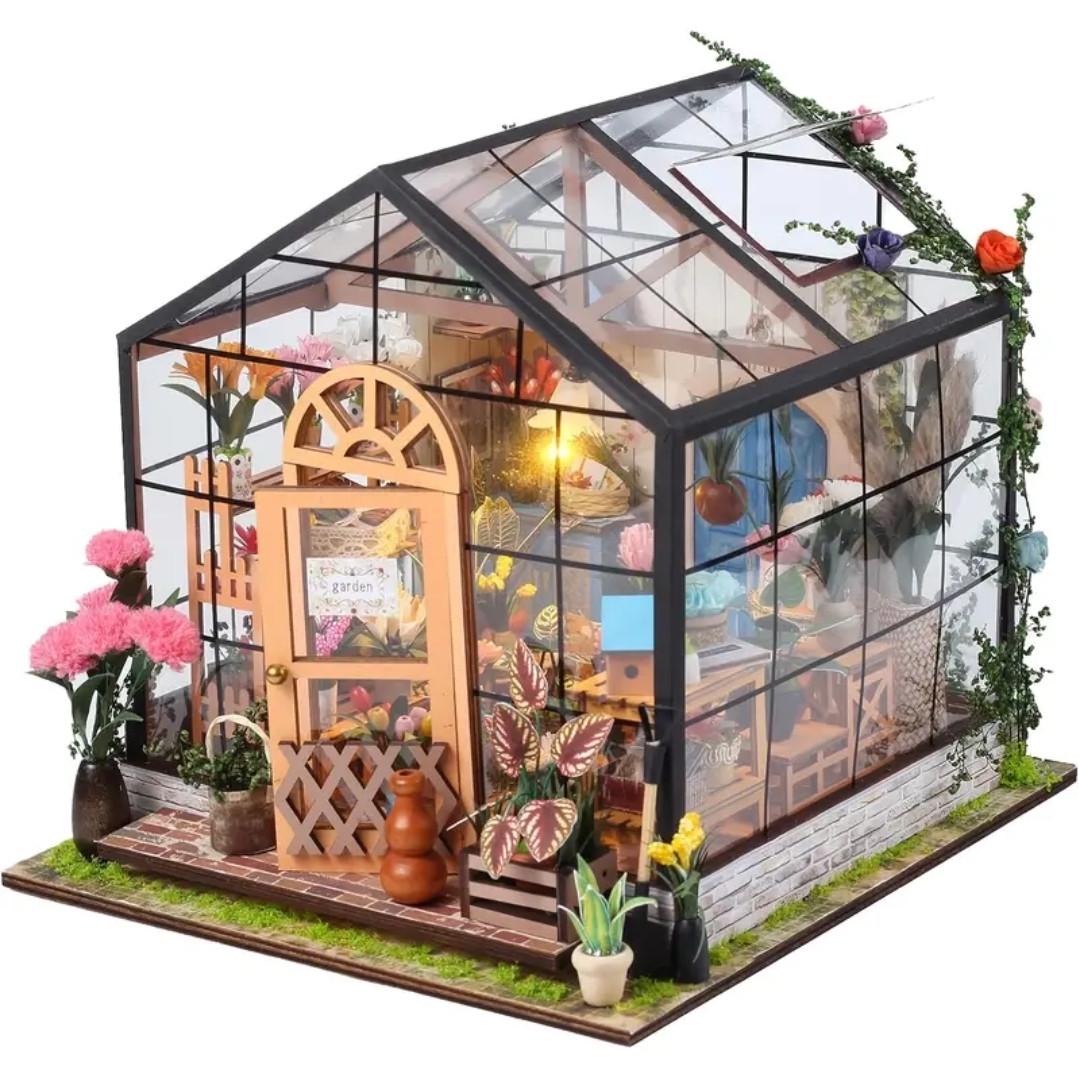 Конструктор румбокс 3D CuteBee DIY DollHouse Теплиця (2509270390)