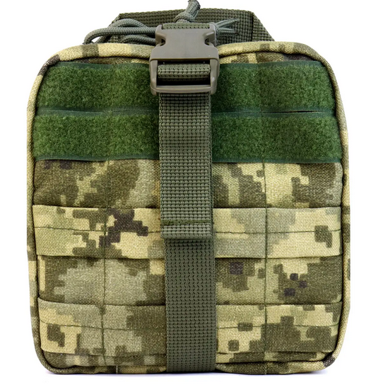 Підсумок-аптечка Cordura 1000D зі швидким скиданням Піксель