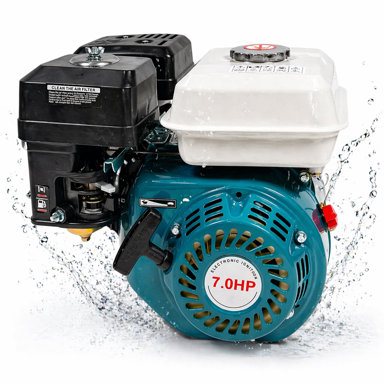 Двигун бензиновий для садової техніки Helper HP-1002/1 7 к.с. 4 л