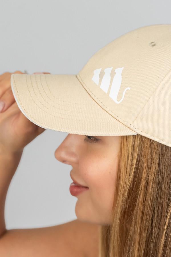 Кепка шестиклінка унісекс з накаткою Catidas 1556 Бежевий (2973713319)