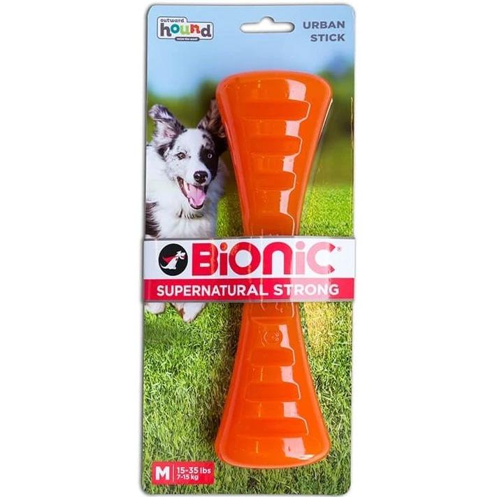 Іграшка BIONIC OPAQUE Stick Medium для собак 22 см Помаранчевий (bc30079) - фото 2 Іграшка BIONIC OPAQUE Stick Medium для собак 22 см Помаранчевий (bc30079) - фото 2