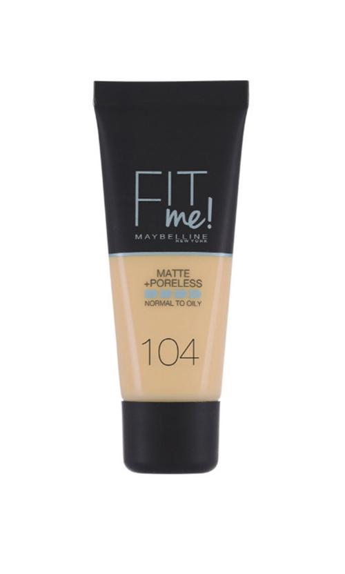 Тональний крем Maybelline New York Fit Me Matte Poreless Foundation 104 Soft Ivory (23800) - фото 1