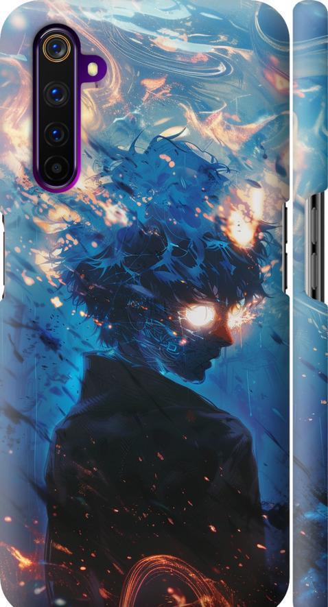 Чехол на Realme 6 Pro Сатору Годжо (6129m-1893-42517)
