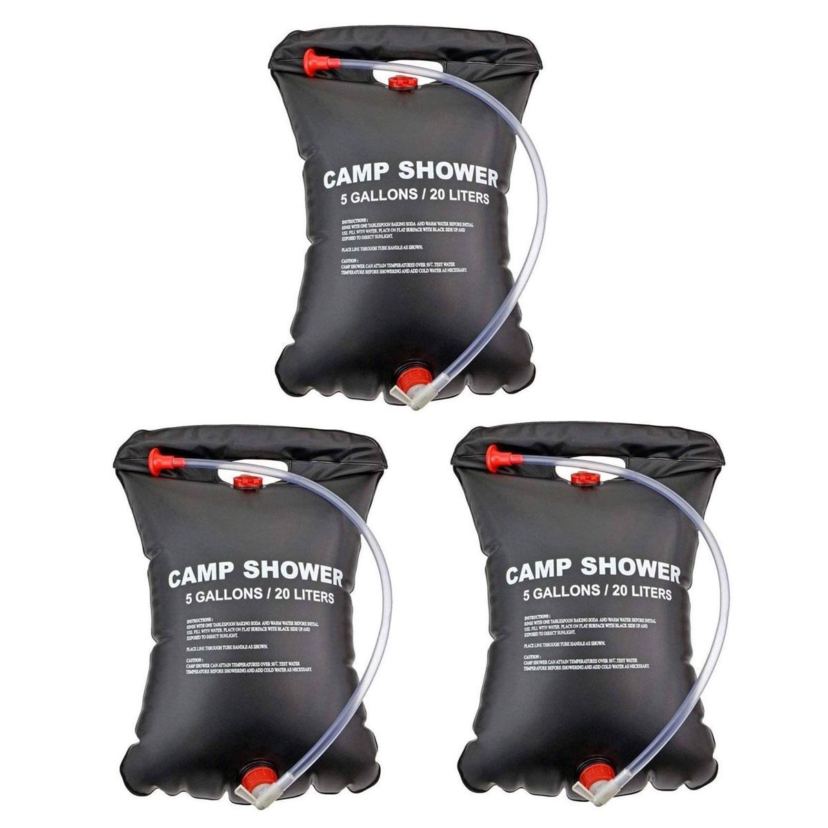 Душ туристичний Camp Shower 20 л 3шт. (3000202-TOP-3) - фото 1