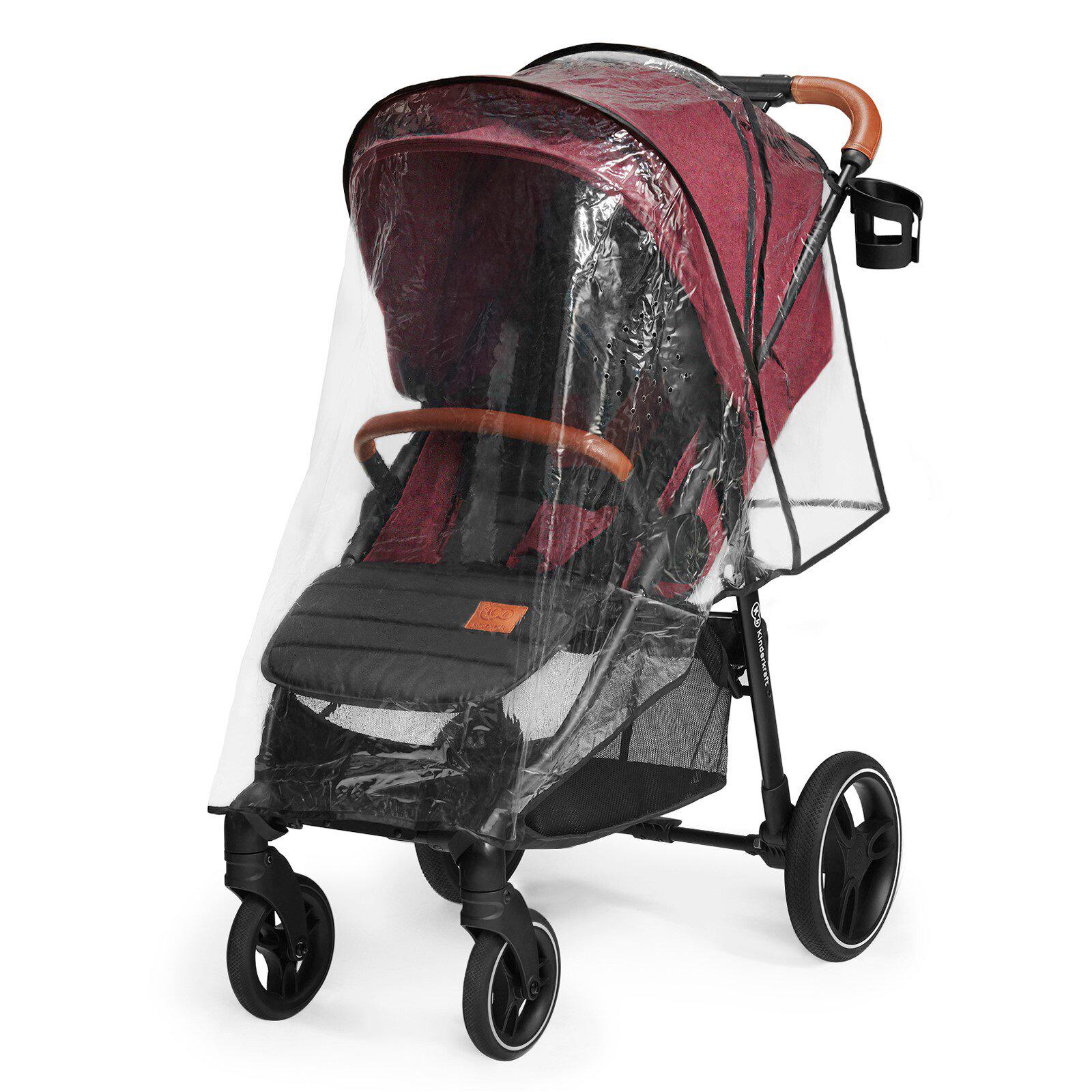 Коляска прогулянкова Kinderkraft Grande LX Burgundy (KKWGRANBRG00LX) - фото 11 Коляска прогулянкова Kinderkraft Grande LX Burgundy (KKWGRANBRG00LX) - фото 11