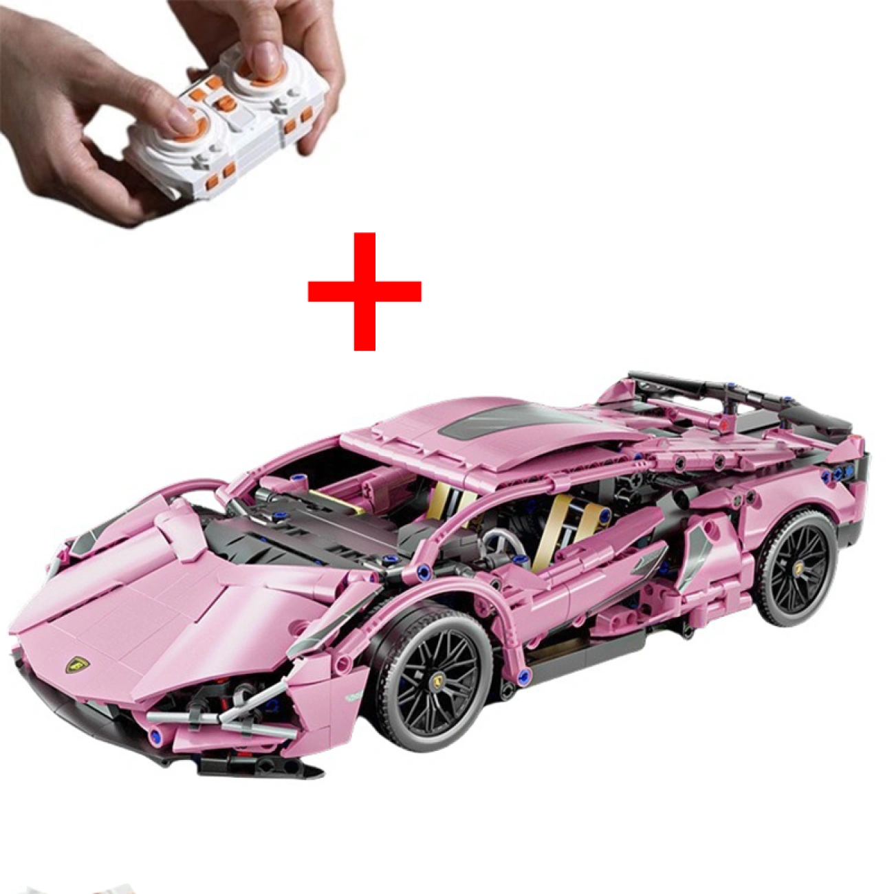 Конструктор Lamborghini с дистанционным управлением 1314 дет. (29198574) - фото 2 Конструктор Lamborghini с дистанционным управлением 1314 дет. (29198574) - фото 2