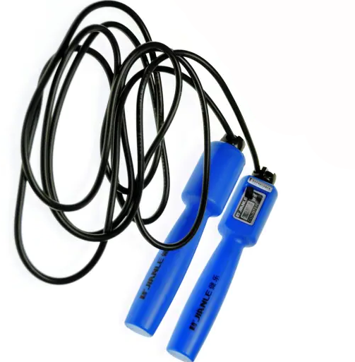 Скакалка для фітнесу з лічильником регульована 2,8 м (33514890)