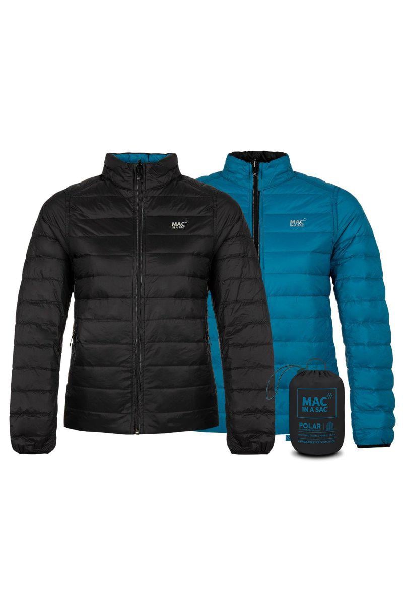 Куртка Mac In A Sac Polar Reversible Down Jacket Wms L Black/Teal (1026-1190JB/TL 14)