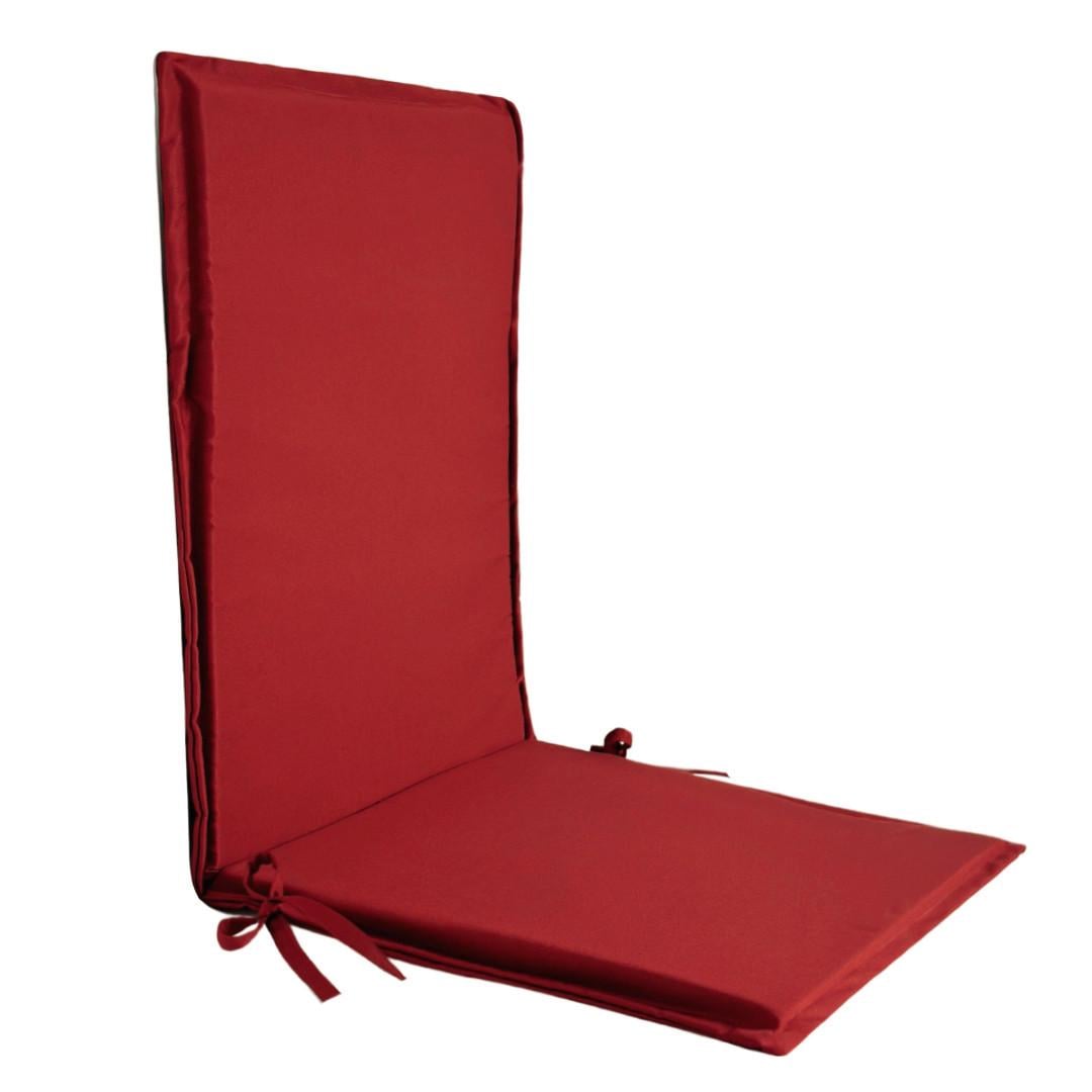 Матрас для лежака/шезлонга/садового стула 170х50х2 см Красный (2620804666)