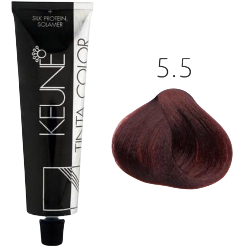 Краска для волос стойкая Keune Tinta Color 5.5 Light Mahogany Brown 60 мл