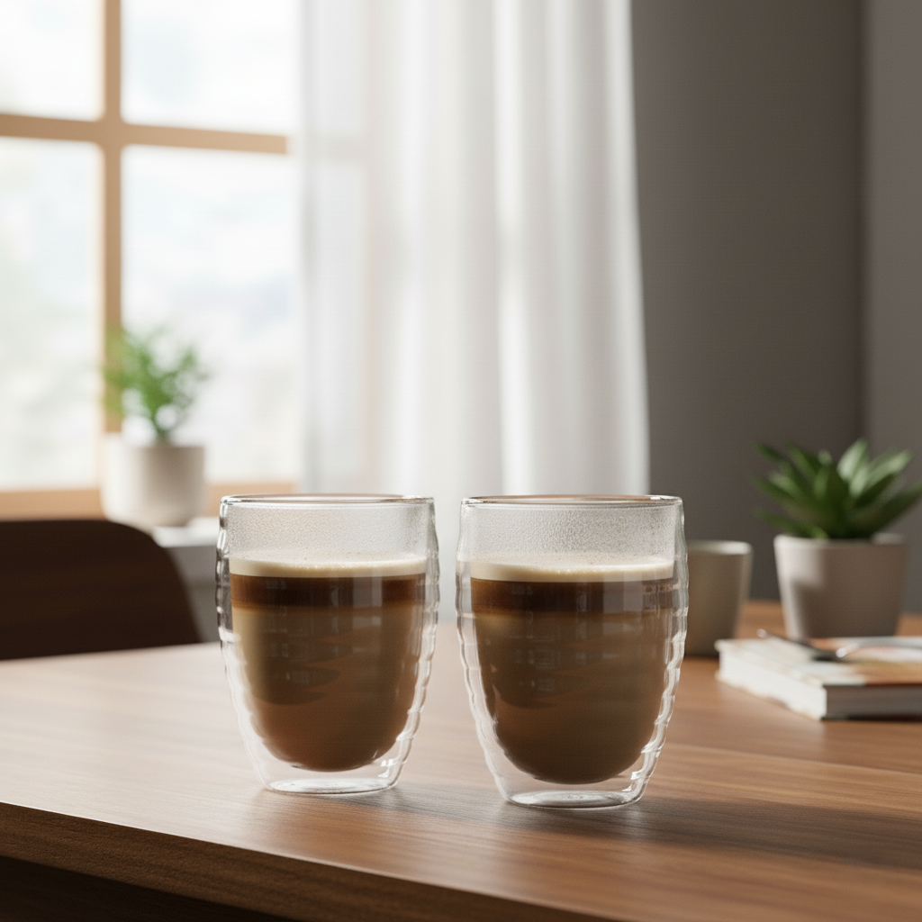 Стаканы с двойным дном Herisson 2 шт. 370 мл - фото 2