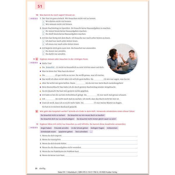 Книга Josef Alberti/Gabriele Kopp "Dabei! B1.1 Arbeitsbuch" (ISBN:9783190117826) - фото 4 Книга Josef Alberti/Gabriele Kopp "Dabei! B1.1 Arbeitsbuch" (ISBN:9783190117826) - фото 4