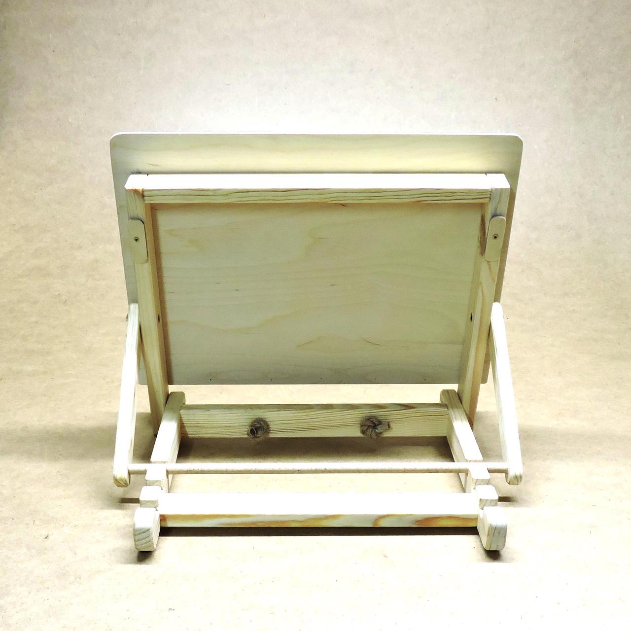 Мольберт из дерева Пикассо А3 настольный раскладной (МЛБ-000203) - фото 6 Мольберт из дерева Пикассо А3 настольный раскладной (МЛБ-000203) - фото 6