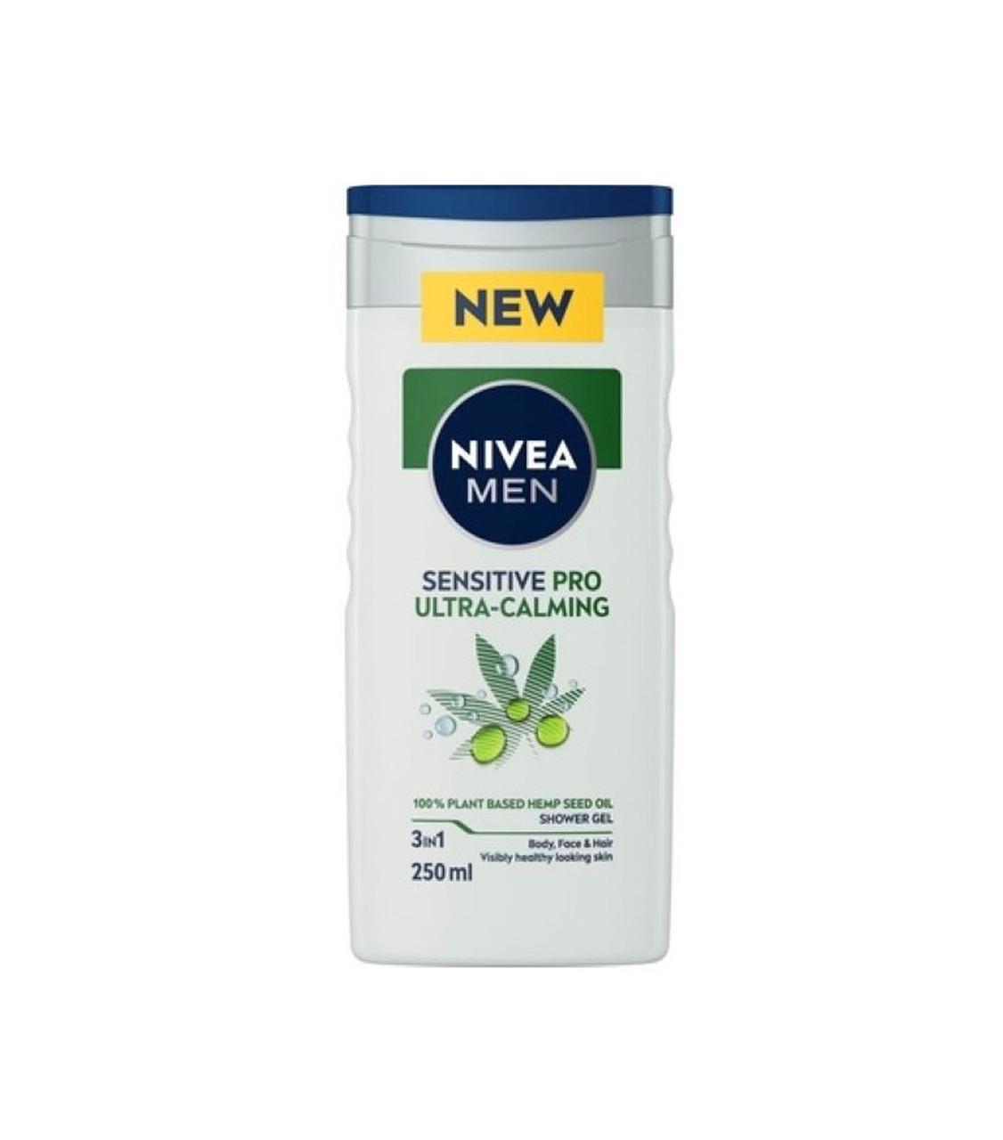 Гель для душу Nivea чоловічий Sensitive Pro 250 мл (4005900930774)