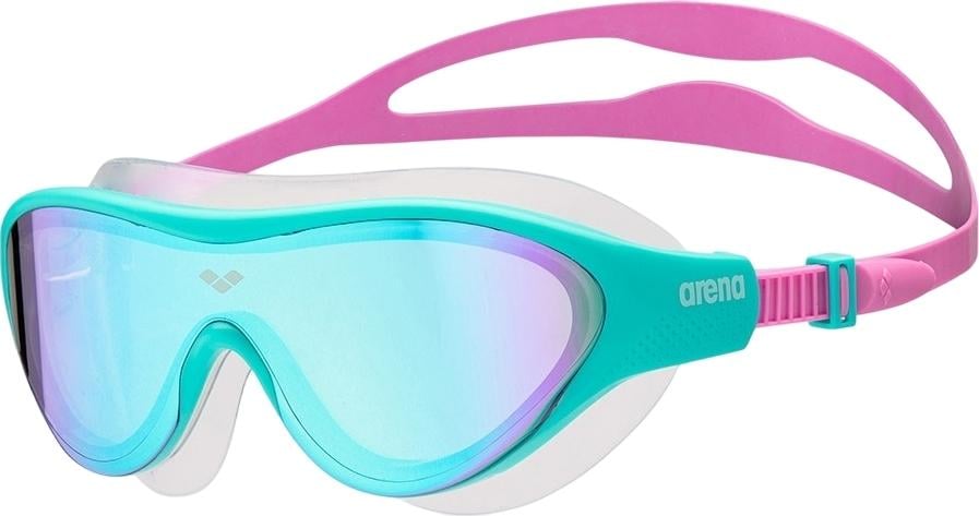 Окуляри для плавання дитячі Arena THE ONE MASK JR MR Бірюзово-рожевий (009274-100)