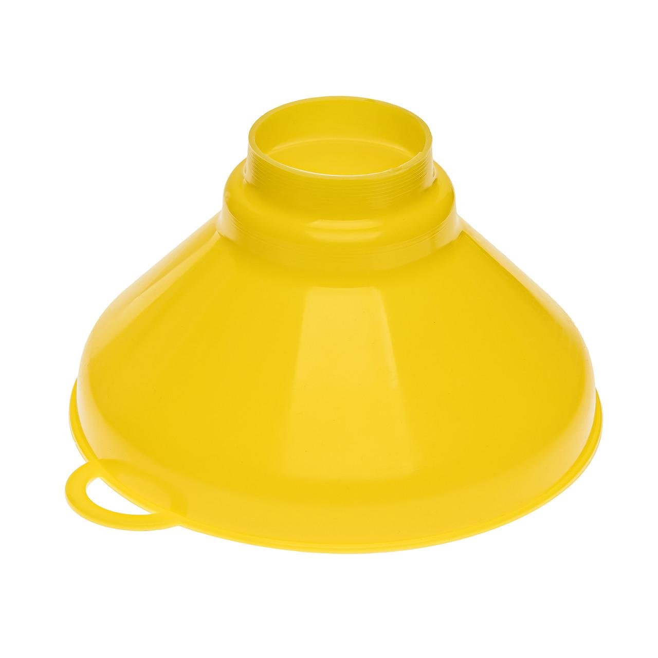 Воронка пластиковая Ø 15,5 см с широким горлом на банку Желтый (1732283724) - фото 6 Воронка пластиковая Ø 15,5 см с широким горлом на банку Желтый (1732283724) - фото 6