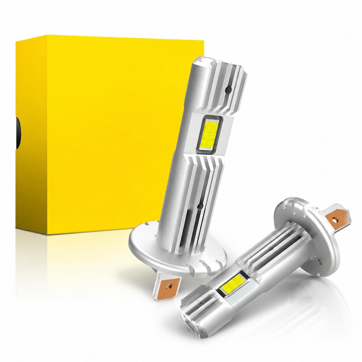 Автомобільні LED лампи Auxito H1 6500K 12000LM 60W з Canbus (S53JY)