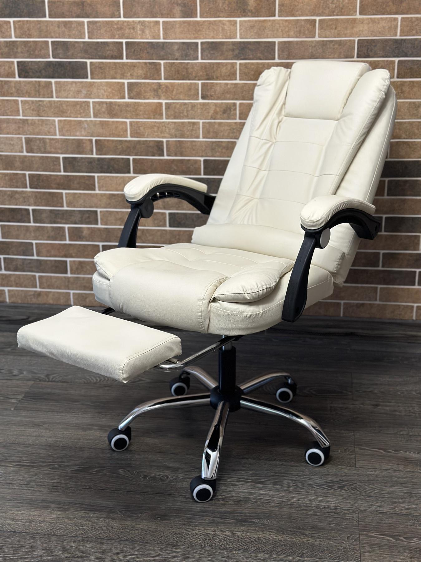 Крісло офісне BOSS KO22K Бежевий - фото 16