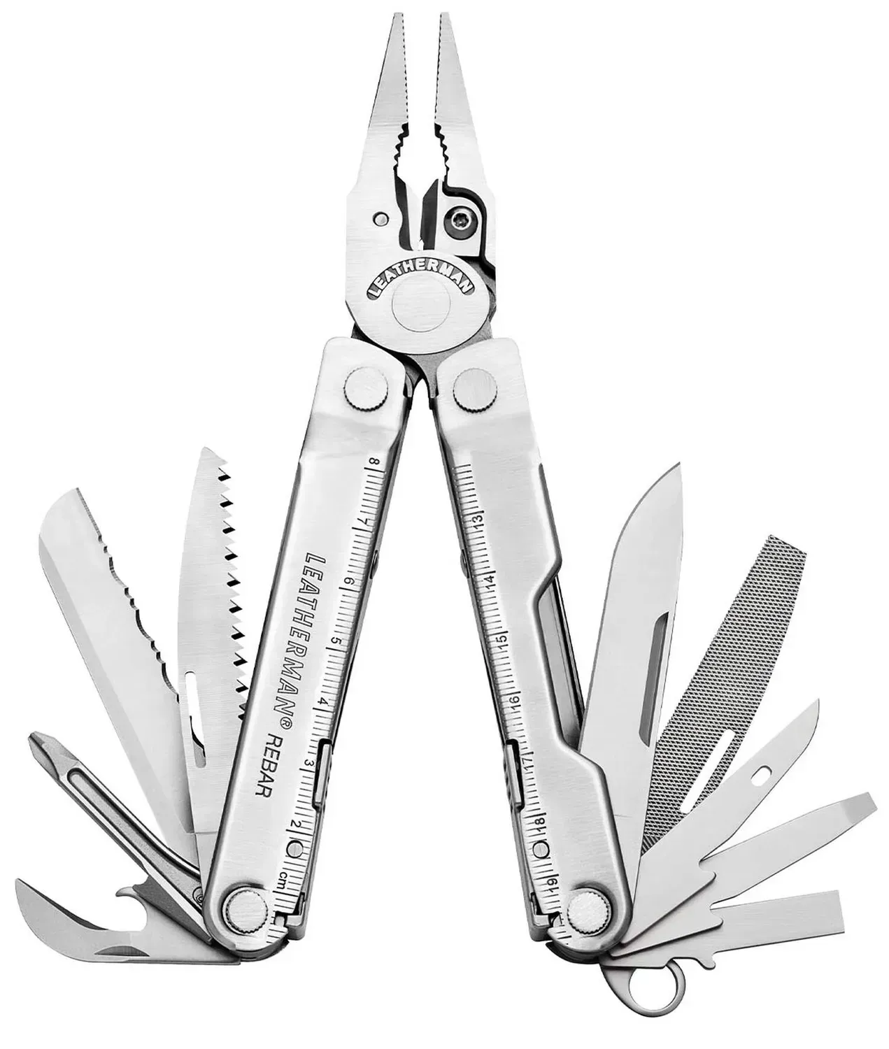 Мультитул Leatherman Rebar Stainless Steel 17 инструментов с чехлом (26067866) Мультитул Leatherman Rebar Stainless Steel 17 инструментов с чехлом (26067866)