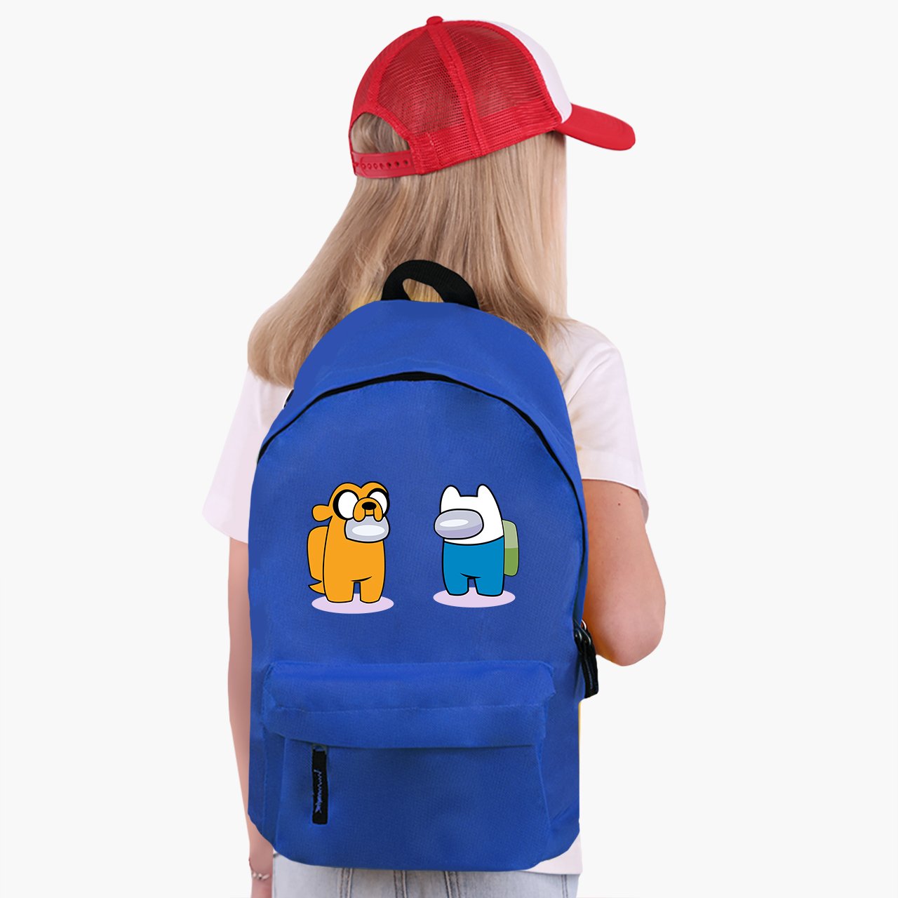 Рюкзак детский Among Us Adventure Time Finn & Jake Синий (9263-2414-BL) - фото 3