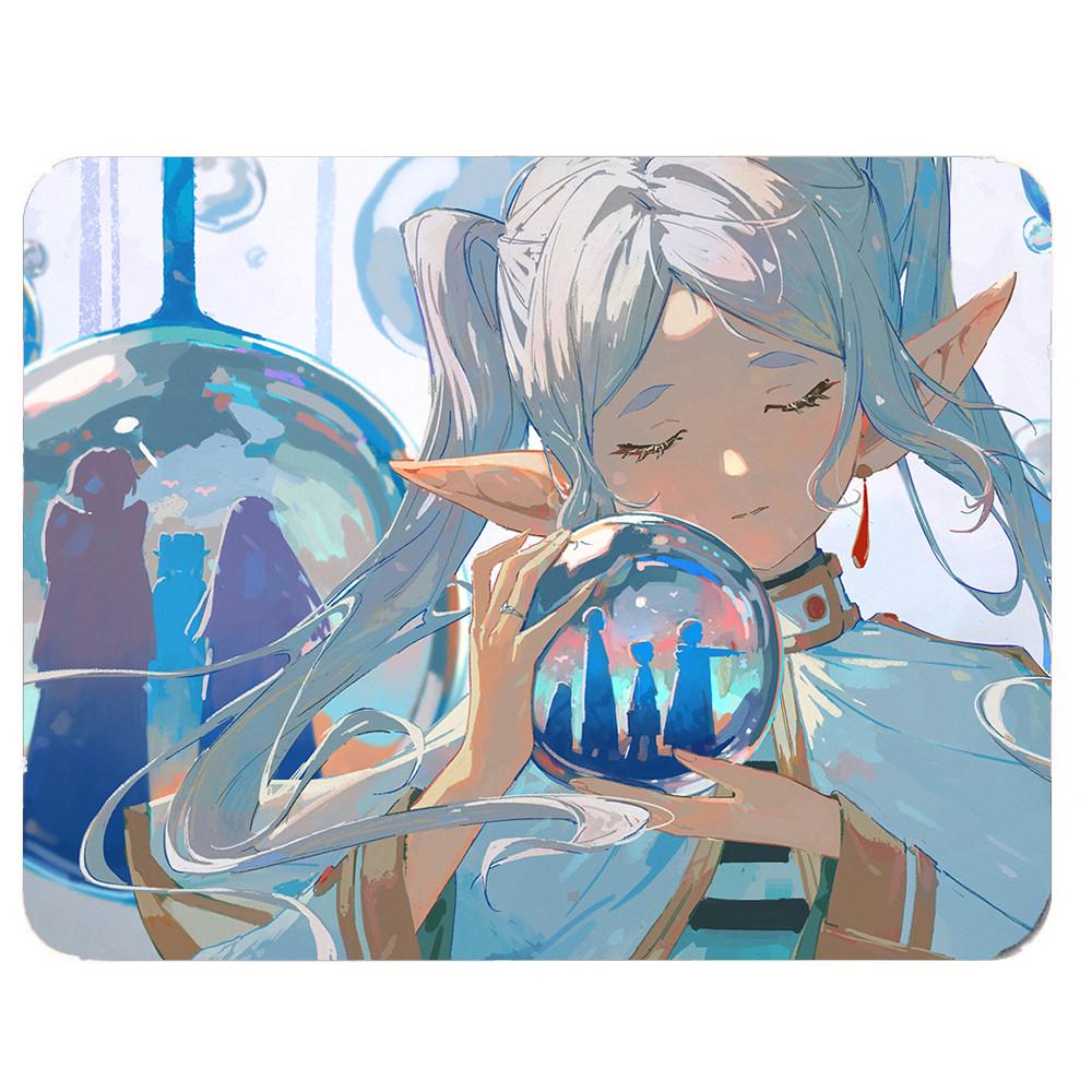 Коврик для мышек аниме Фрирен провожающая в последний путь 18х22 см (k251)