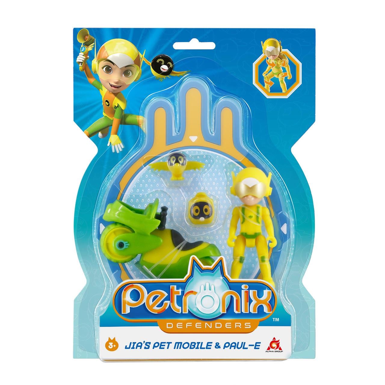 Ігровий набір Petronix Defenders Петмобіль та фігурка Джії 7,5 см (1909534901)