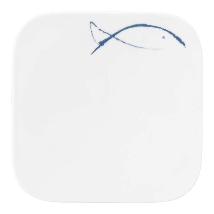 Тарелка квадратная Seltmann Weiden Blue Sea Coup Fine Dining 16,5 см