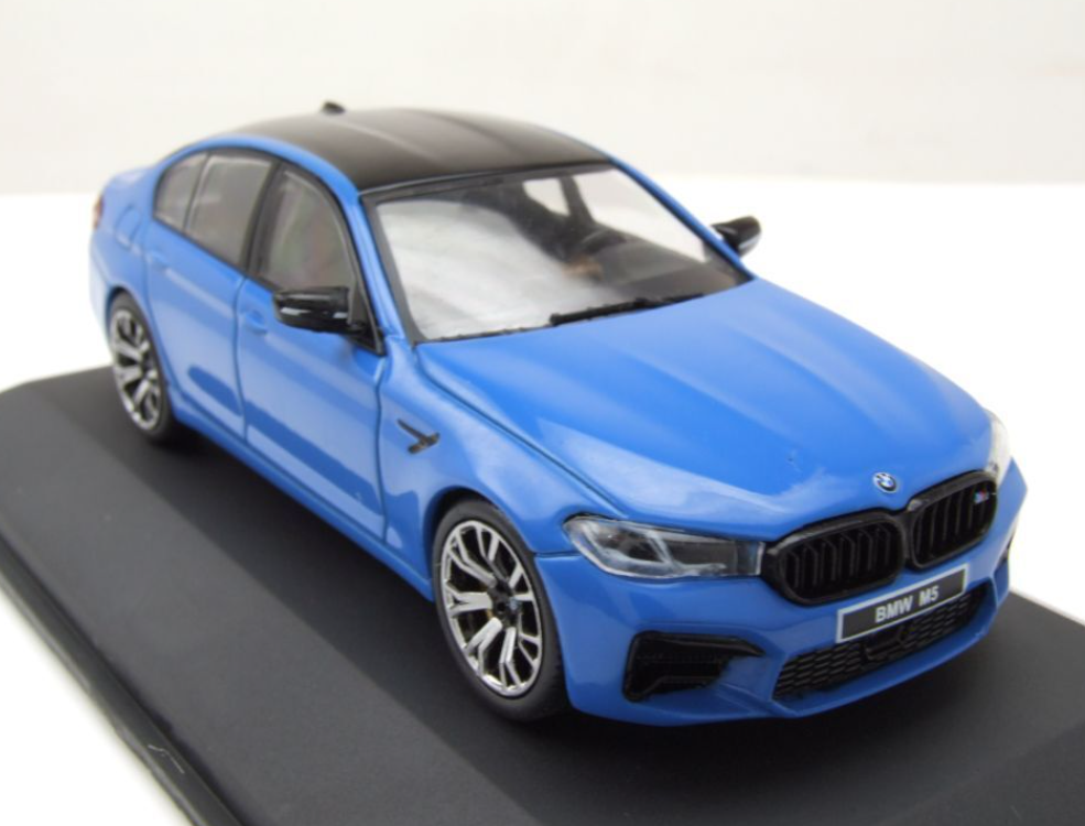 Модель автомобиля Solido 1:43 BMW M5 F90 Competition Voodoo Blue (S4312703) - фото 8
