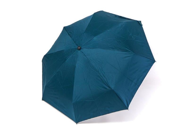 Мини-зонтик женский автомат TOP RAIN 744-8 8 спиц 23 см Морская волна/Серебристый (37282993)