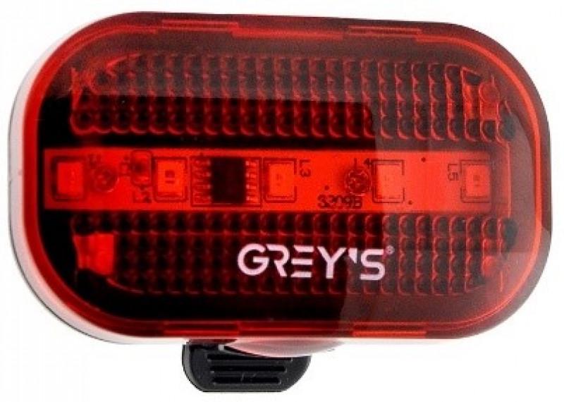 Ліхтар задній велосипедний Grey's 5хLEDs 2 режими (GR11110)