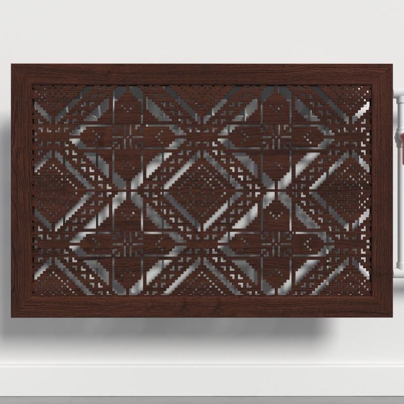 Решетка-экран на батарею SMARTWOOD 600 мм Венге (R20742110)