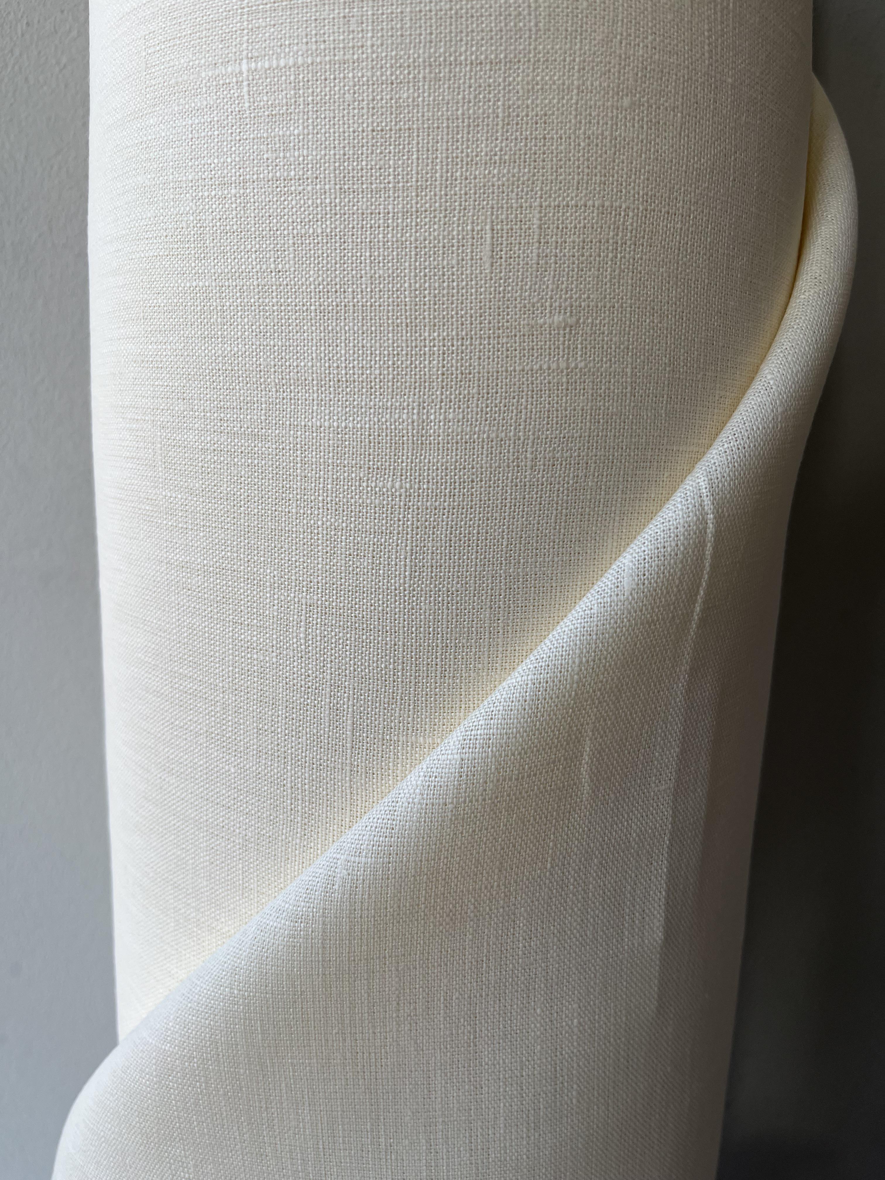 Ткань скатертная Linen Plus 100% лен 148 см 1403 Кремовый - фото 3 Ткань скатертная Linen Plus 100% лен 148 см 1403 Кремовый - фото 3