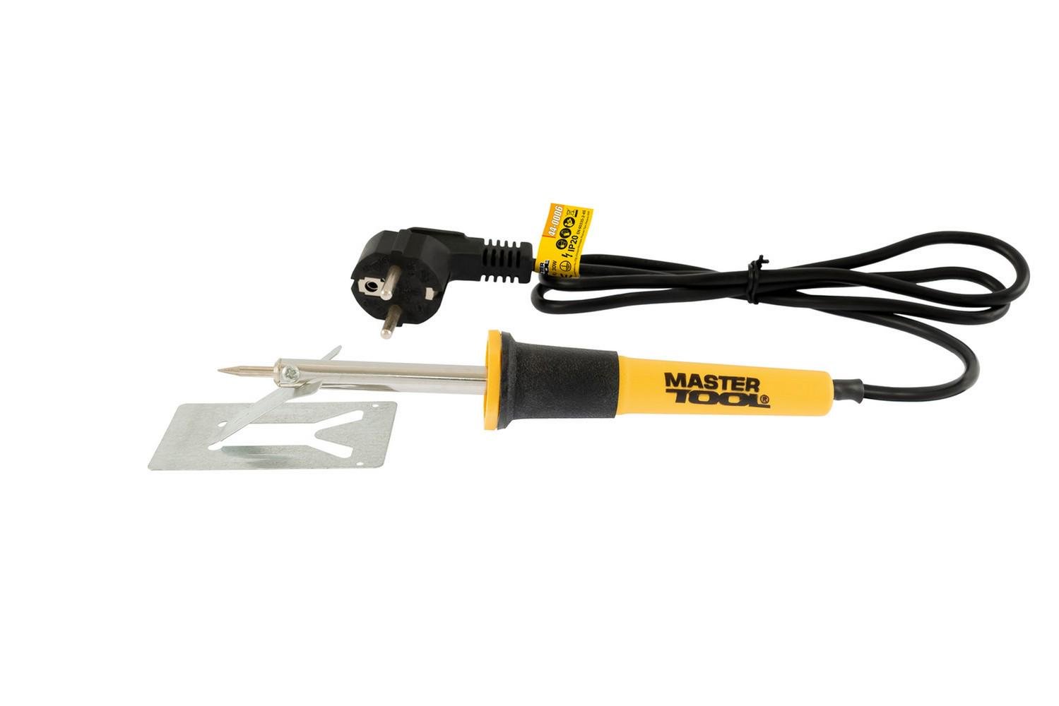 Паяльник електричний MasterTool 30 Вт 220V/50Hz 280°С (44-0006) - фото 1 Паяльник електричний MasterTool 30 Вт 220V/50Hz 280°С (44-0006) - фото 1