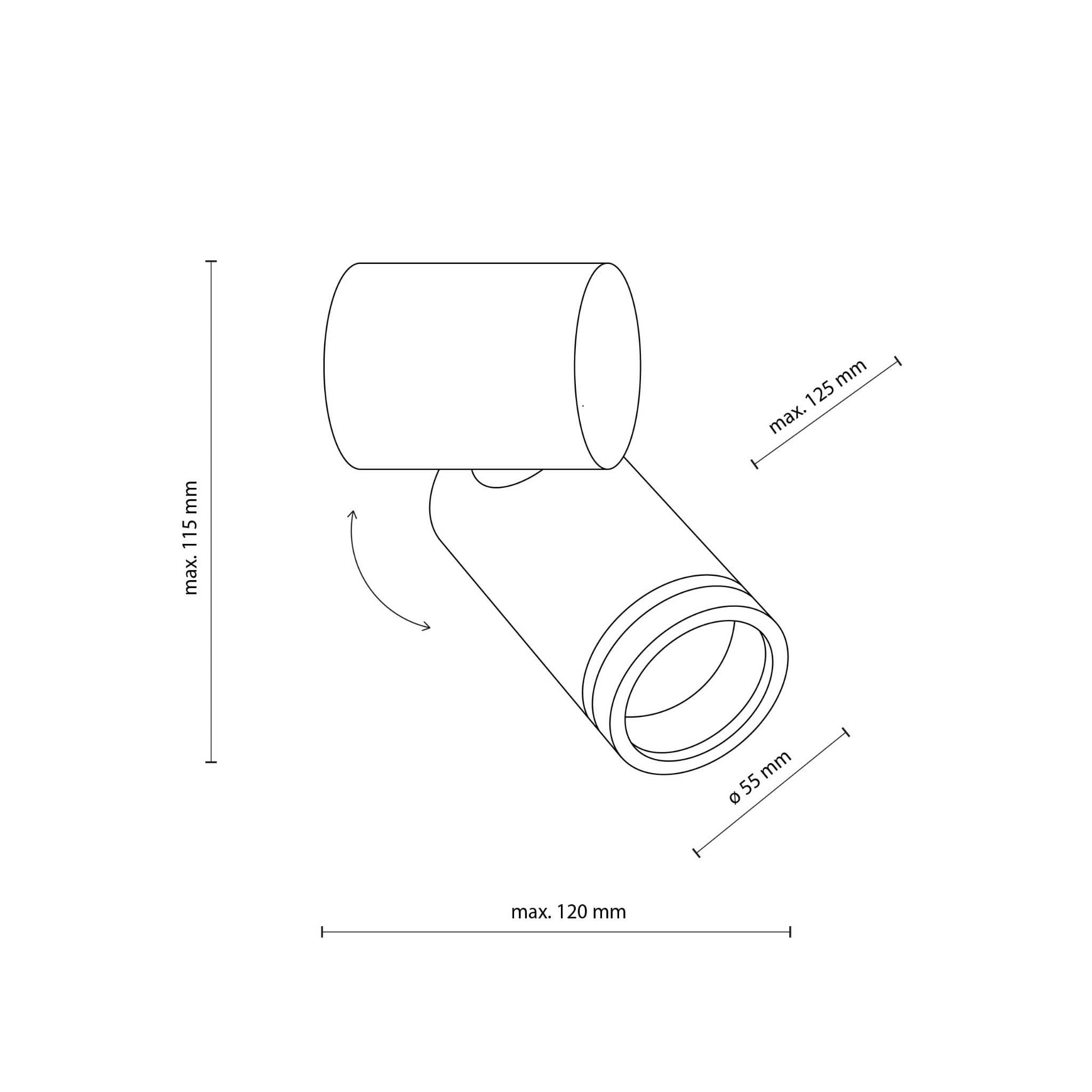 Бра TK Lighting 5393 JET - фото 10