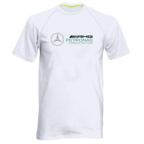Футболка мужская спортивная Formula one team Mercedes L Белый (10777389-1-165549-L)
