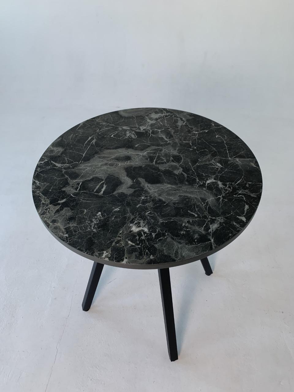 Стіл Zalizo Octopus 750х600 мм Петра Неро - фото 2 Стіл Zalizo Octopus 750х600 мм Петра Неро - фото 2