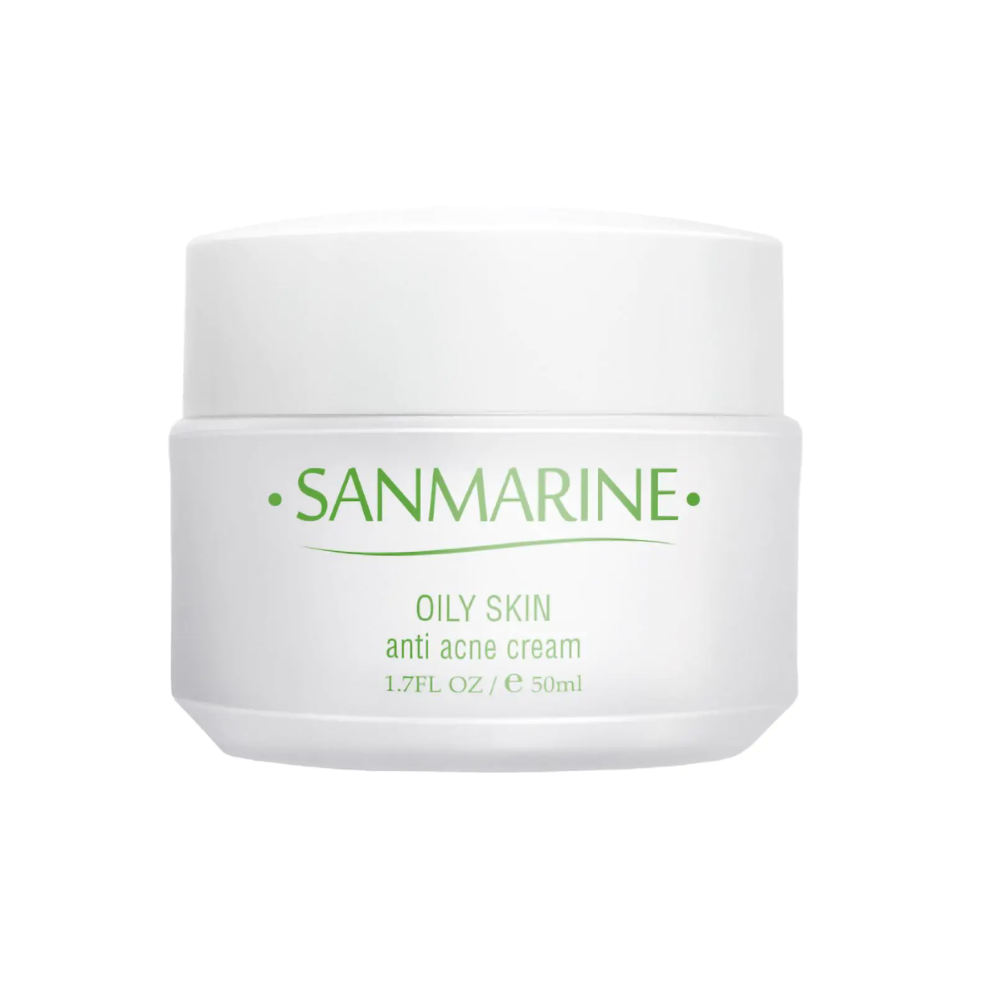 Крем себорегулюючий Sanmarine Oily Skin Anti-Acne Cream 50 мл (023)