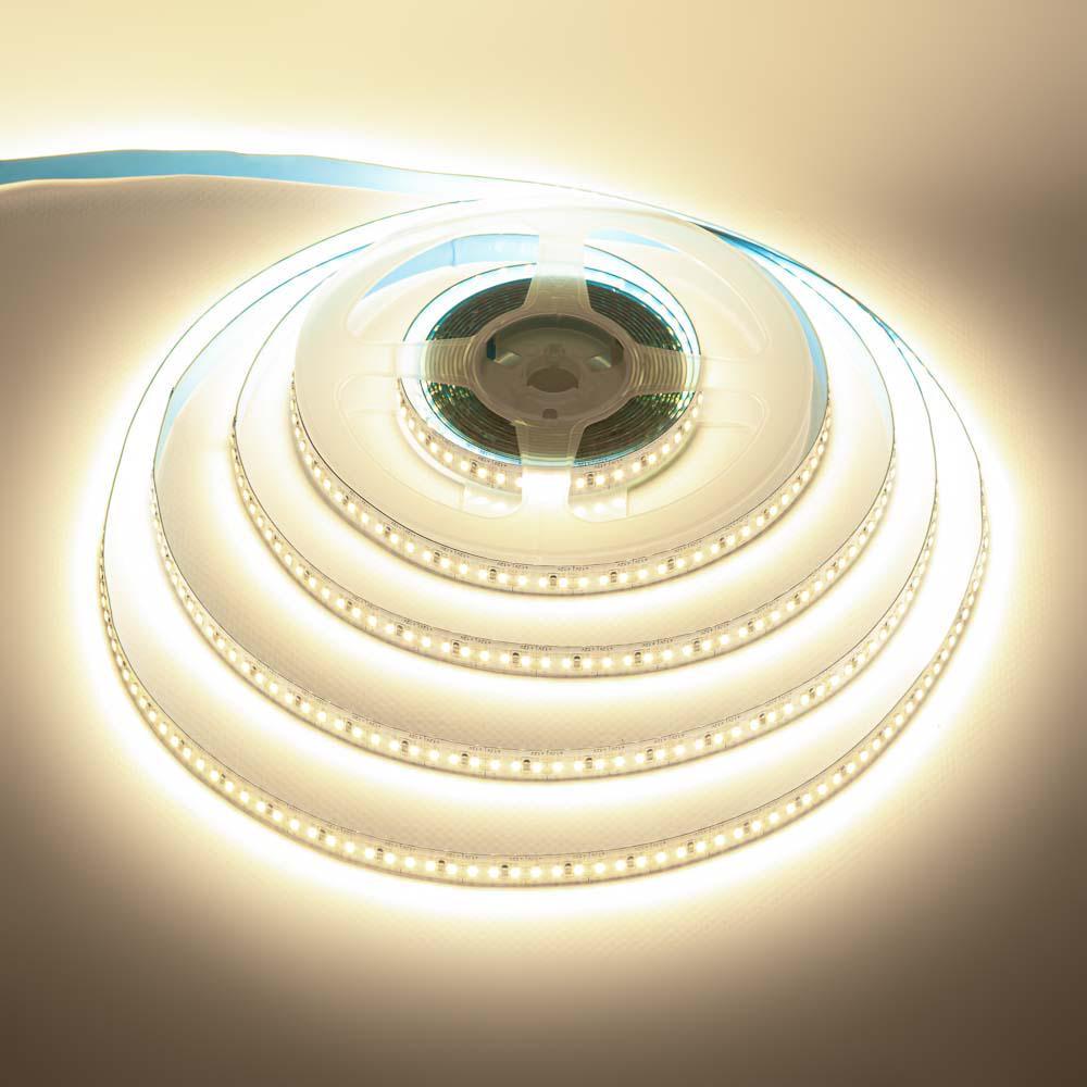 Светодиодная линейка AVT 18 W 3014W-12 12V SMD3014 204LED/м IP20 5 м Белый (1010561)