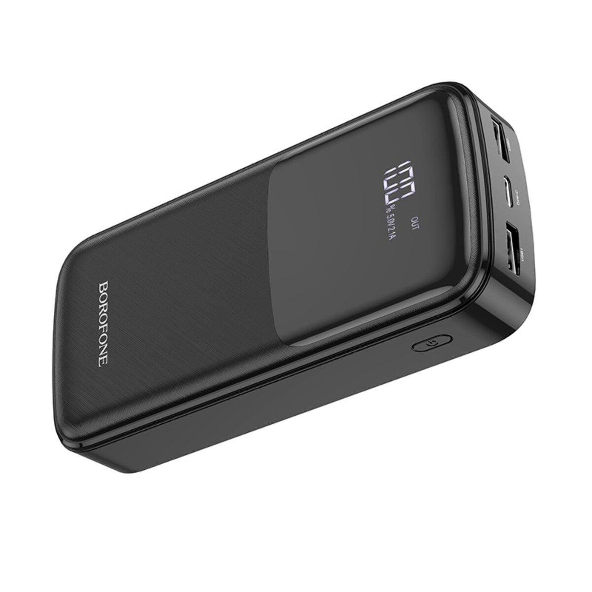 Портативное зарядное устройство Borofone BJ18B Coolmy 20000 mAh Black (10215668)