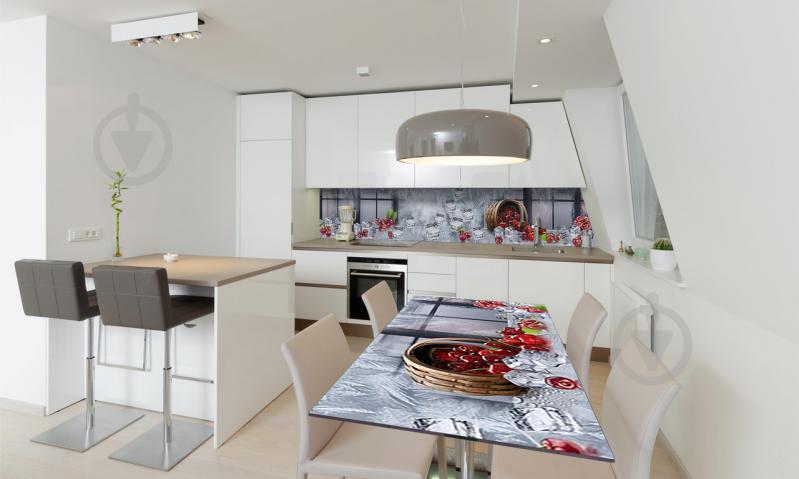 Наклейка виниловая на стол Zatarga «Ледяная Вишня» 600х1200 мм Z180383st Наклейка виниловая на стол Zatarga «Ледяная Вишня» 600х1200 мм Z180383st