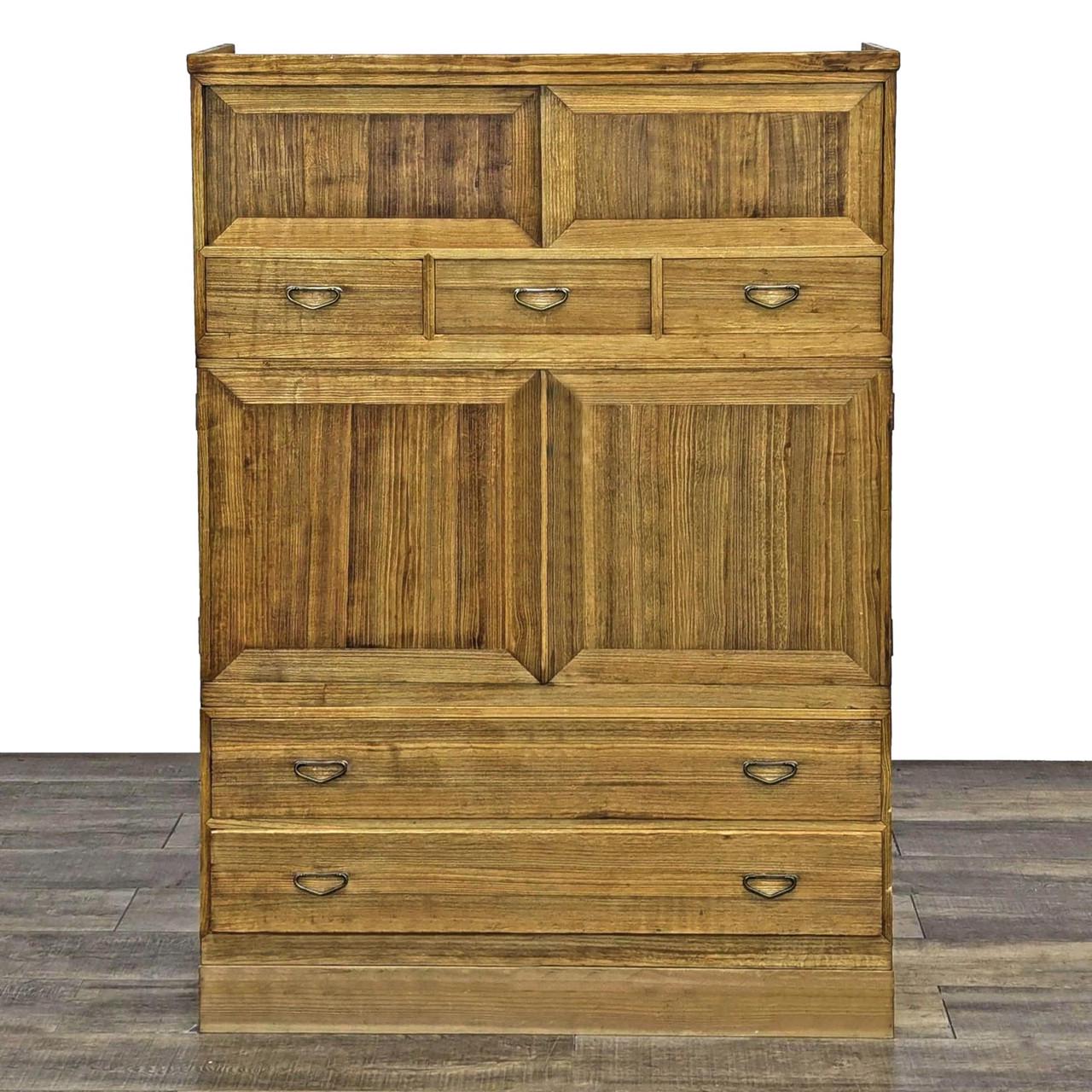 Комод тансу из дерева Ластри Сиена (КТУ-003405) Комод тансу из дерева Ластри Сиена (КТУ-003405)