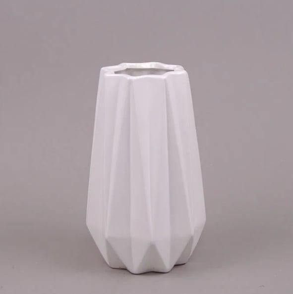 Ваза керамическая Flora Белый (26614) Ваза керамическая Flora Белый (26614)