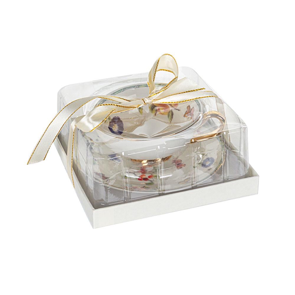 Чашка чайна порцелянова з блюдцем Lefard 975-069 200 мл - фото 5 Чашка чайна порцелянова з блюдцем Lefard 975-069 200 мл - фото 5