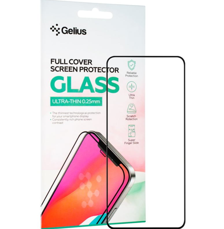 Защитное стекло Gelius Full Cover Ultra-Thin 0.25mm для Xiaomi Mi 11 Lite 5G Black