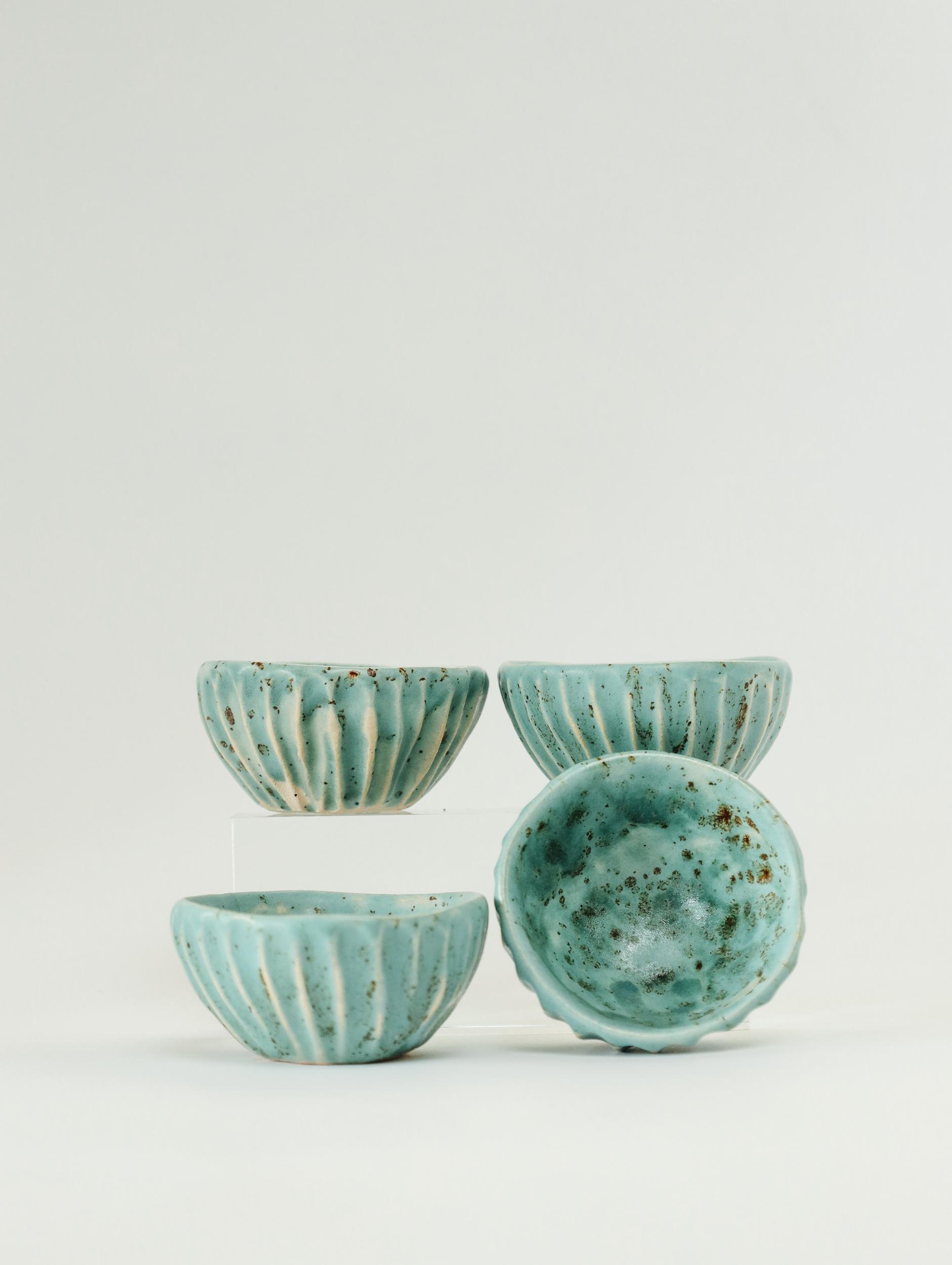 Піала чайна Лагуна міні ручної роботи (CUP-023) - фото 3 Піала чайна Лагуна міні ручної роботи (CUP-023) - фото 3