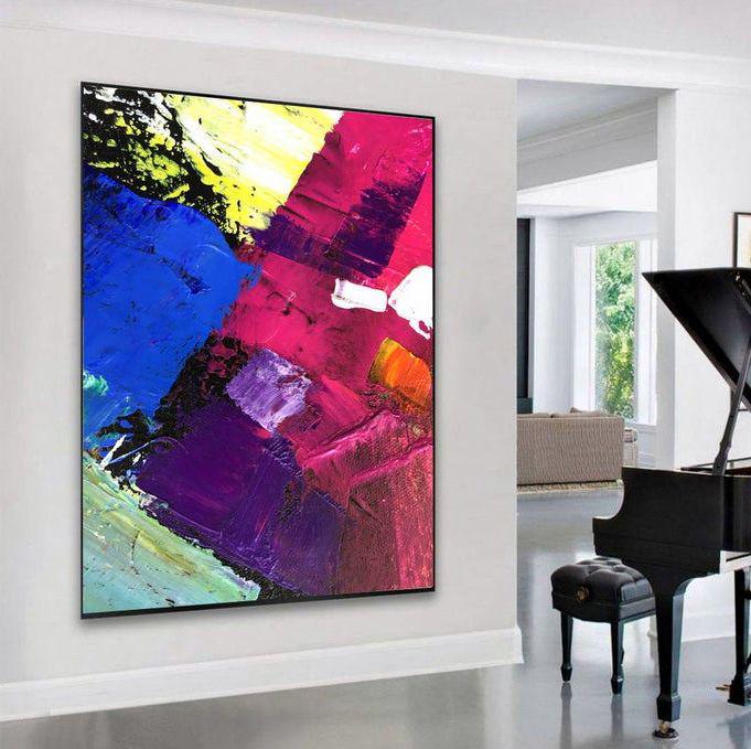 Картина на холсте ArtSale Абстракция 60х80 см abst0040