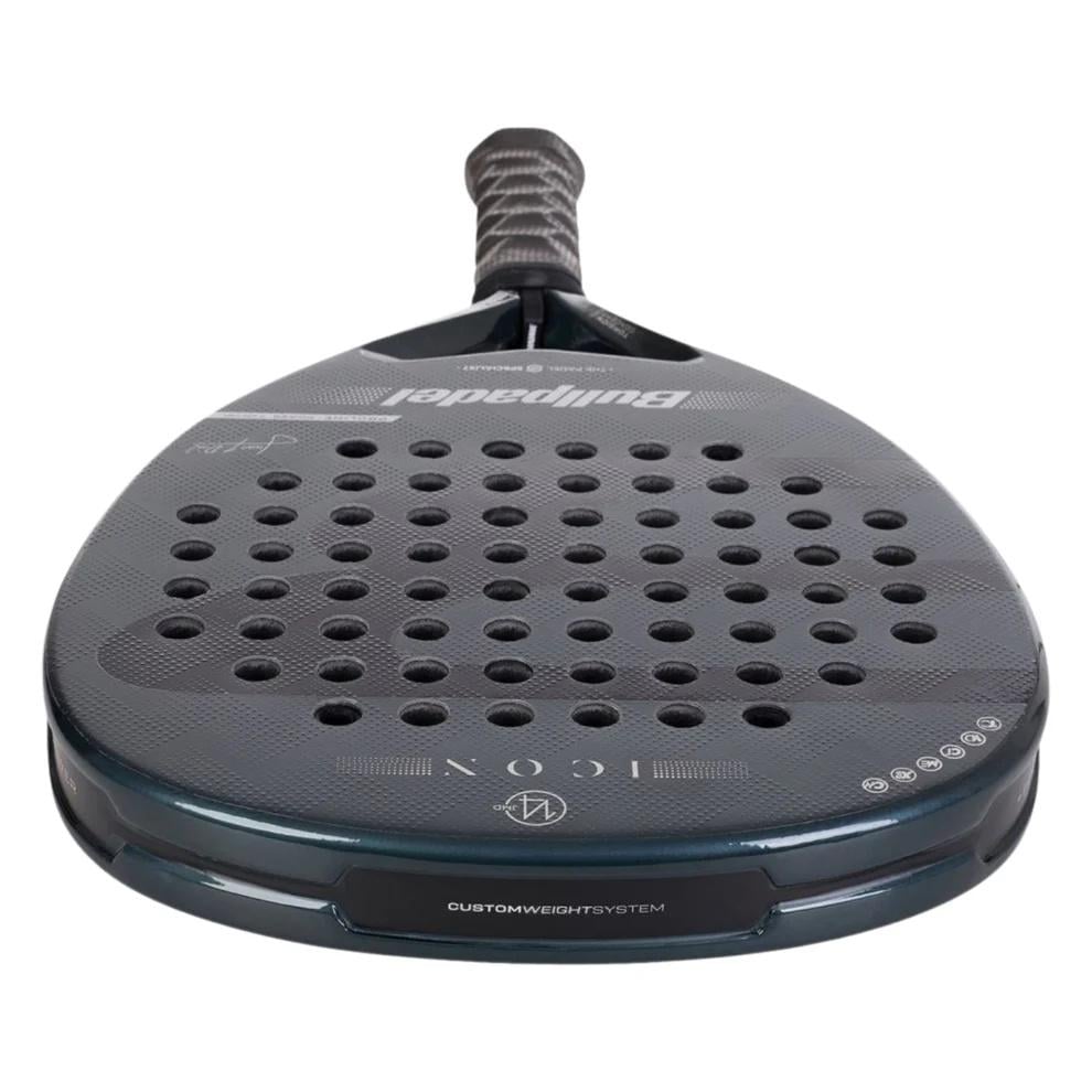 Ракетка для падел-тенниса Bullpadel ICON 2025 Серый - фото 5 Ракетка для падел-тенниса Bullpadel ICON 2025 Серый - фото 5