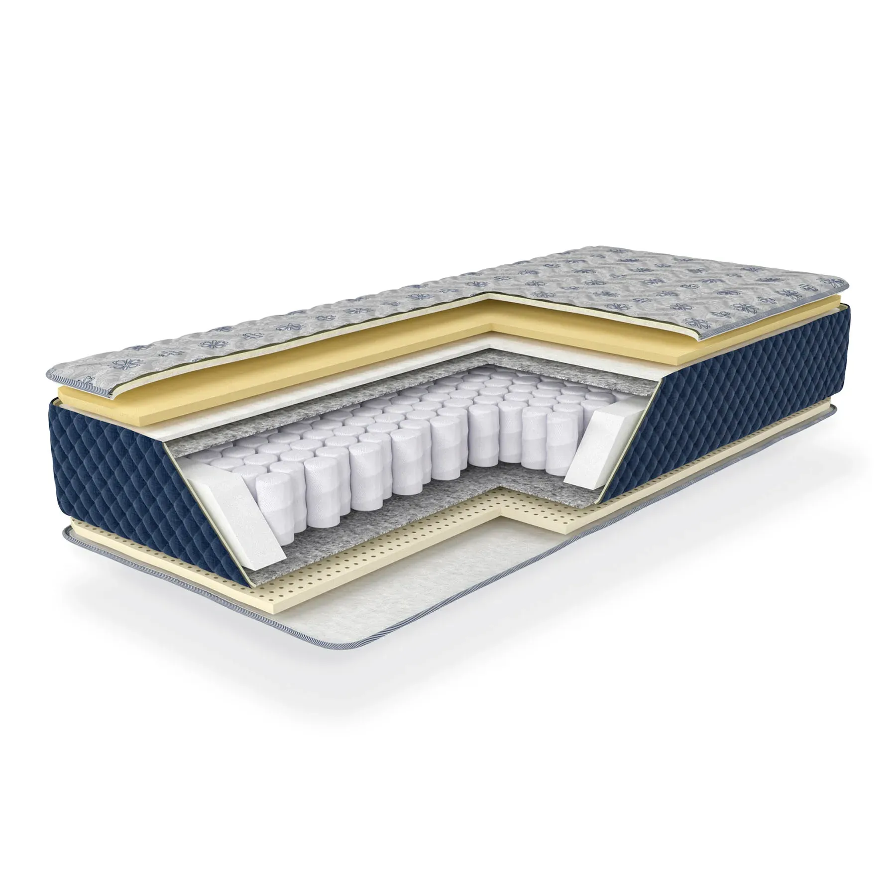 Матрац ортопедичний Флореш на незалежних пружинах 1600х2000 см (25447366)