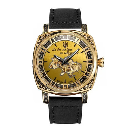 Наручные часы Awarder 021 "Де би не була" Gold/Black Наручные часы Awarder 021 "Де би не була" Gold/Black