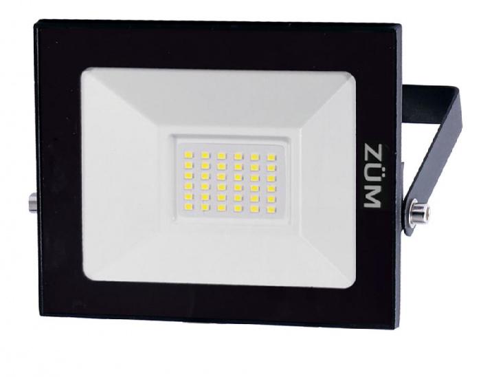 Светодиодный Led прожектор ZUM 30 W 6400K 2400 Lm (0122) Светодиодный Led прожектор ZUM 30 W 6400K 2400 Lm (0122)